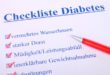 Diabetes Anzeichen Checkliste